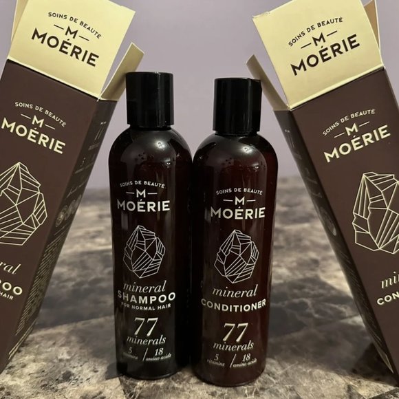 Moerie Mineral Shampoo + Conditioner Hair Growth Set - Reverse Hair Loss - Vegan - Picture 4 of 9